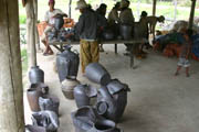 Assortment of pots
